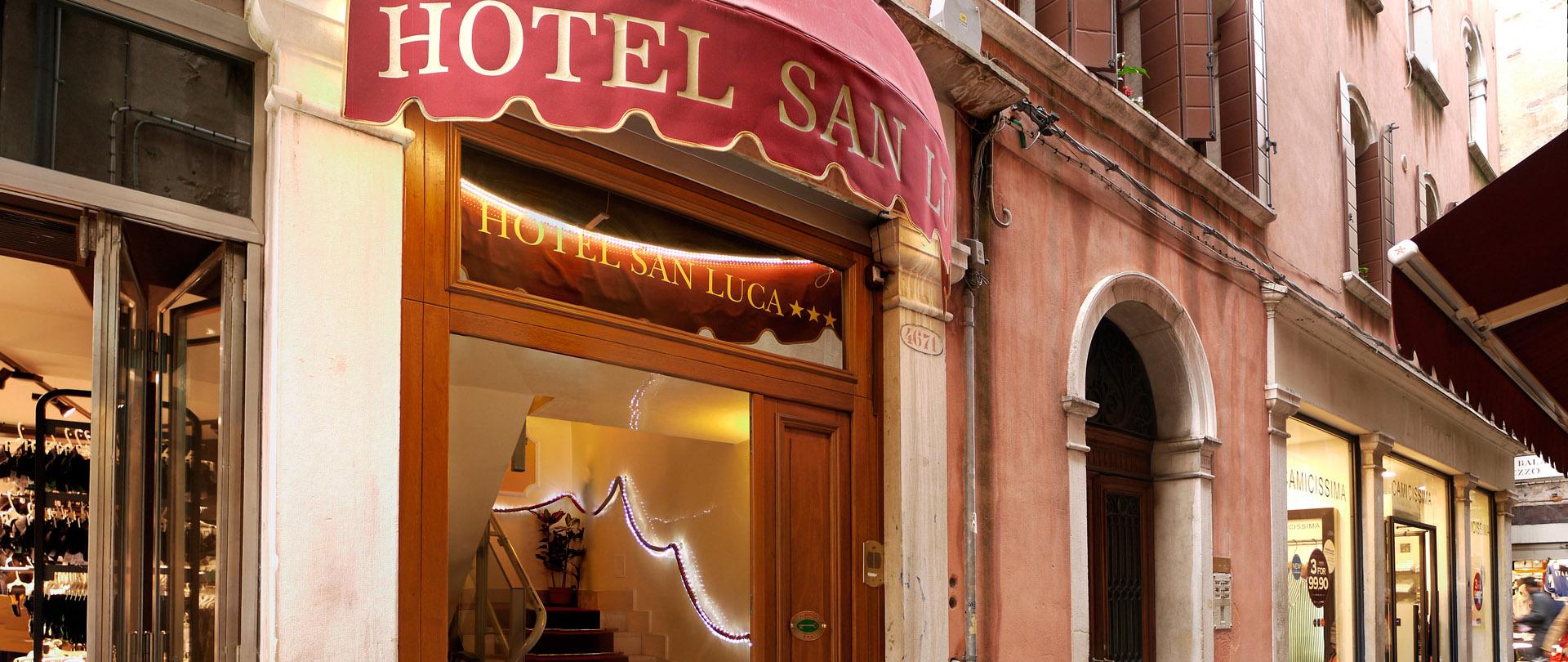 Hotel San Luca Venezia Exteriör bild